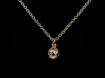 Tiny Things 9ct Gold Moon Necklace
