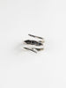Triffid Silver Coil Ring