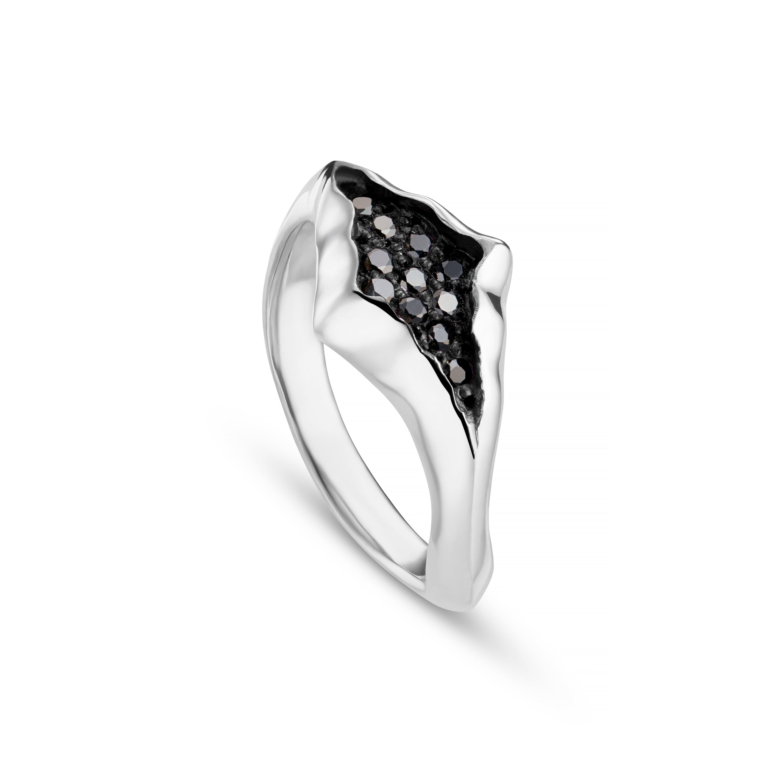 Triffid Silver Marquise Cubic Zirconia Ring