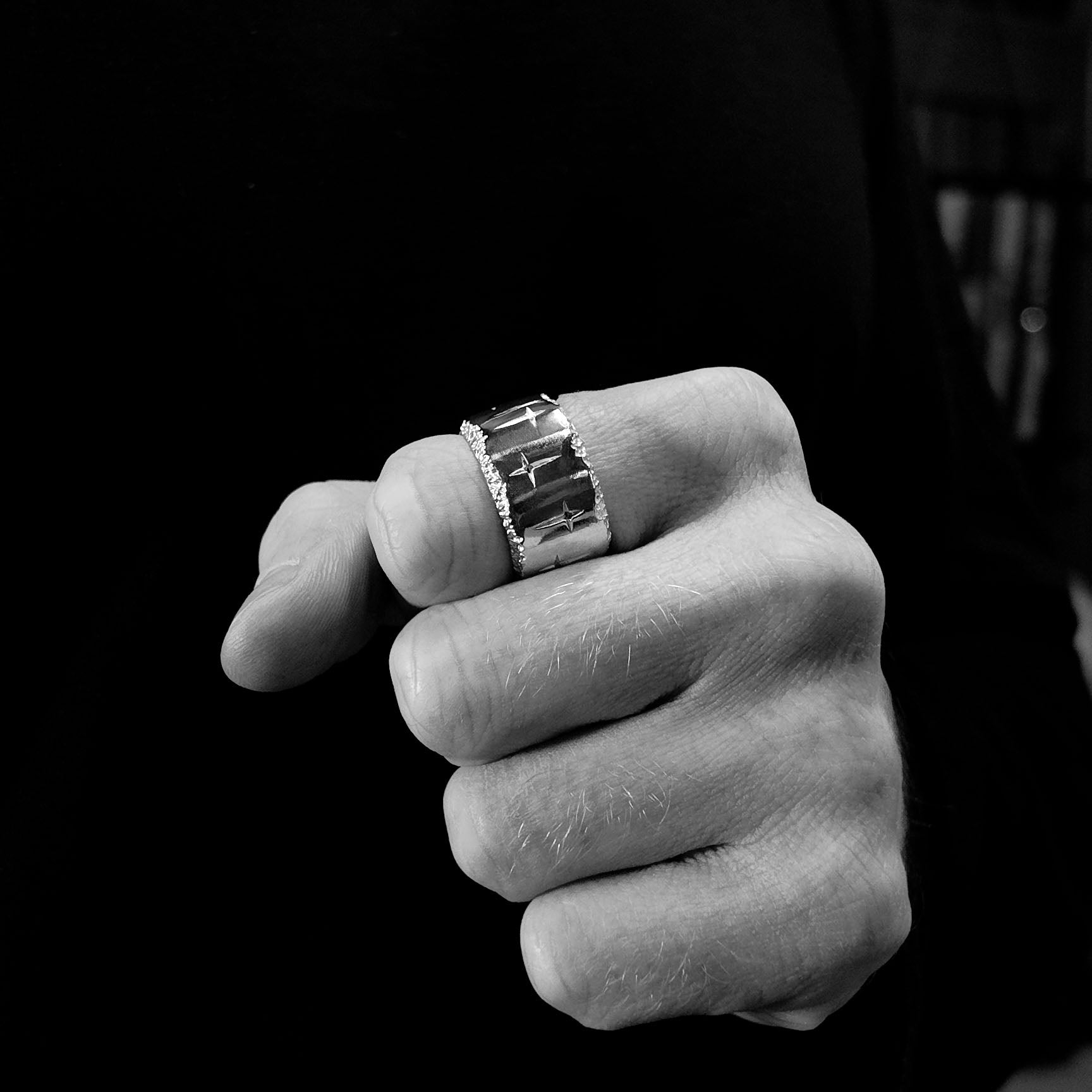 Trinity Silver 14mm Ring