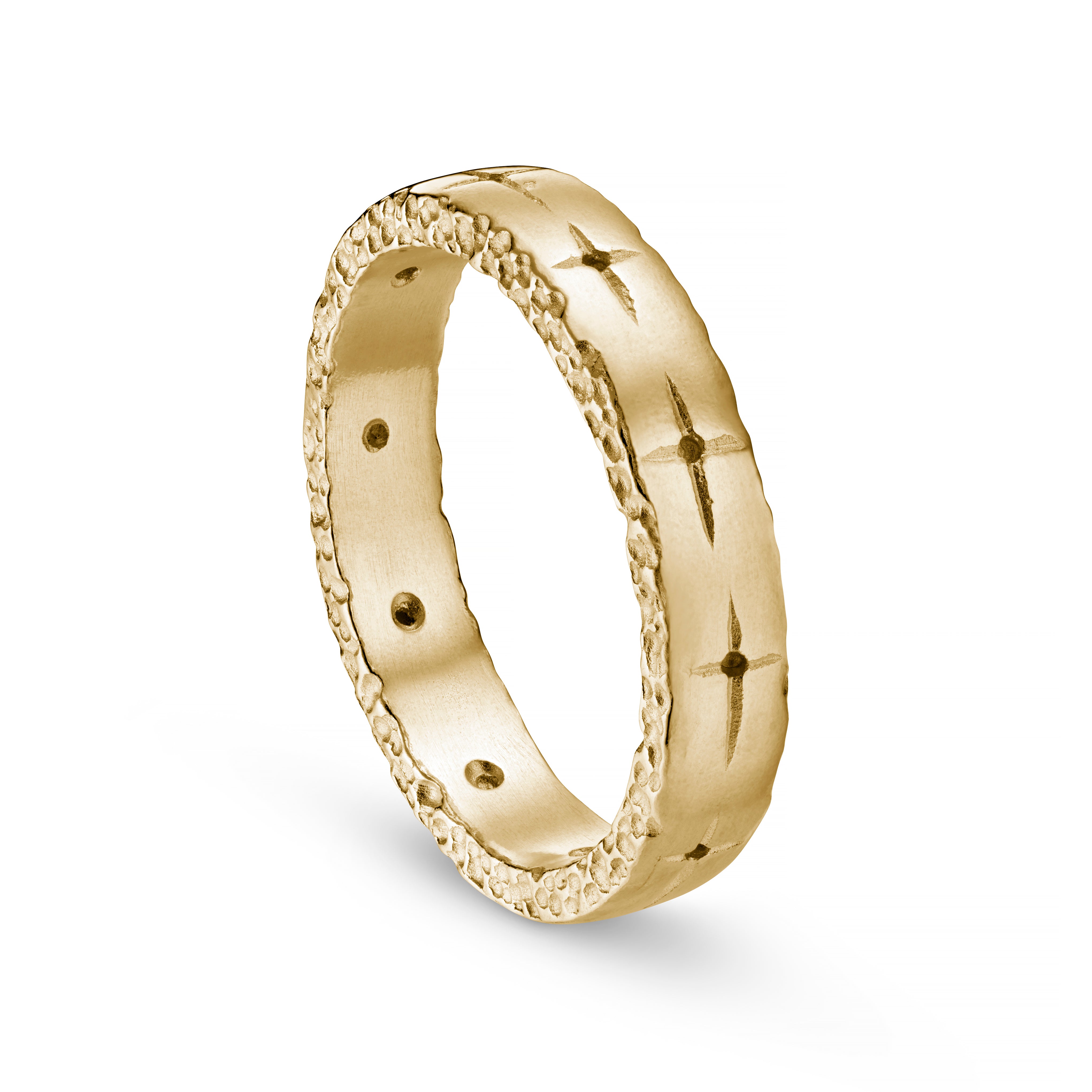 Trinity Gold 4.5mm Ring