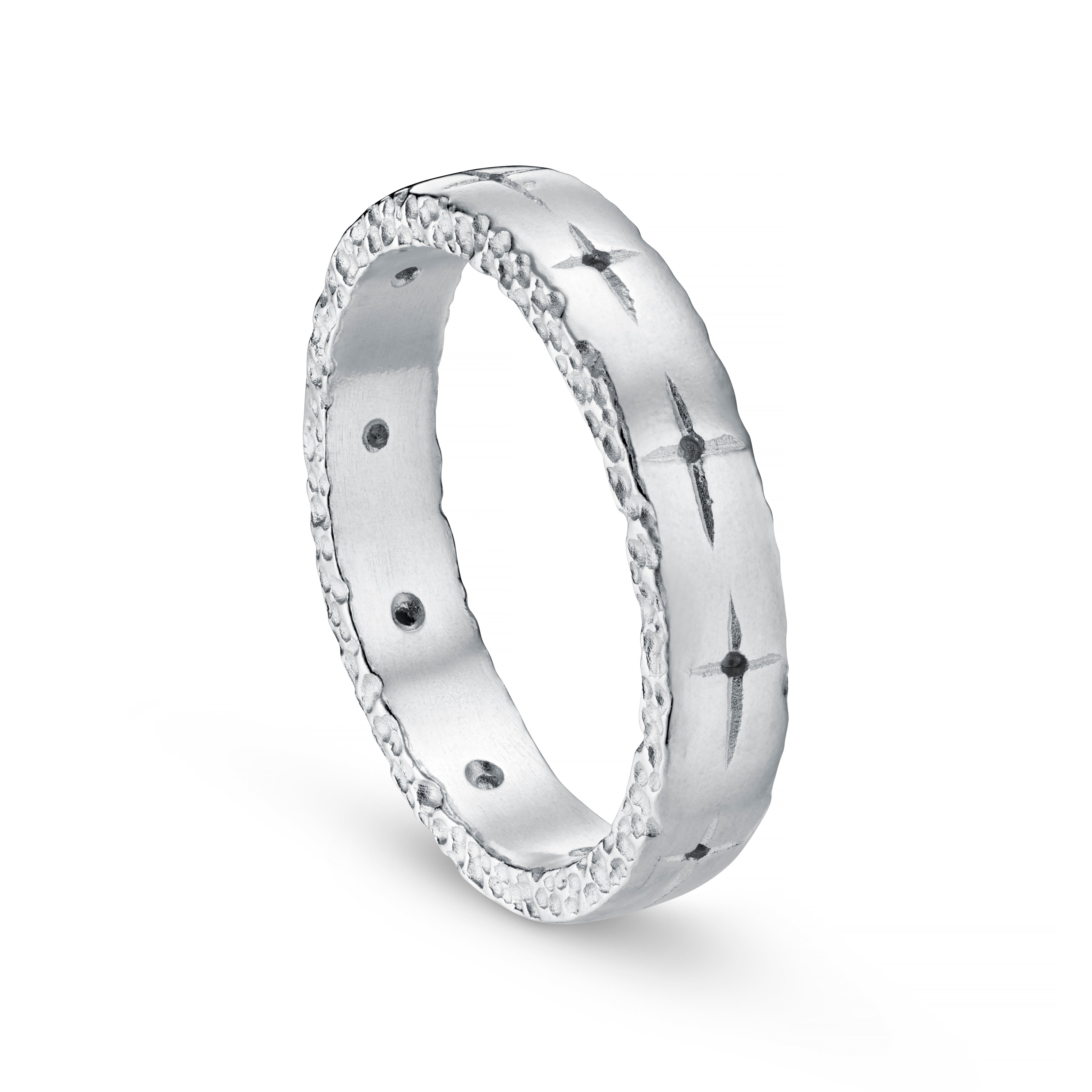 Trinity Platinum 4.5mm Ring