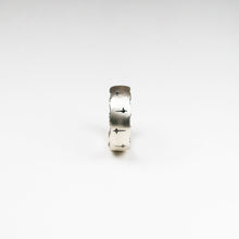 Trinity 18ct White Gold 8mm Ring with Black Diamonds