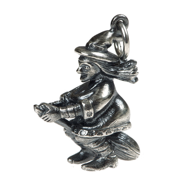 Silver Witch Charm