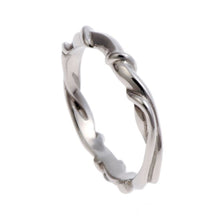 Entwine Narrow Band in Platinum