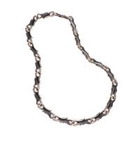 Libertine Oxidised Heavy Serpent Link Necklace