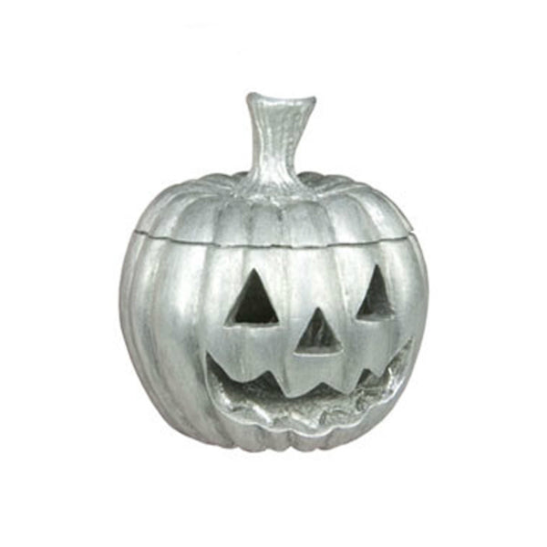 Silver Pumpkin Charm