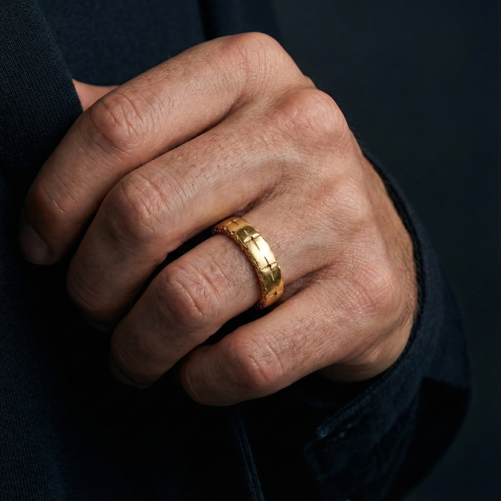 Trinity 9ct Gold 4.5mm Ring