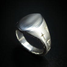 Trinity Silver Small Signet Ring