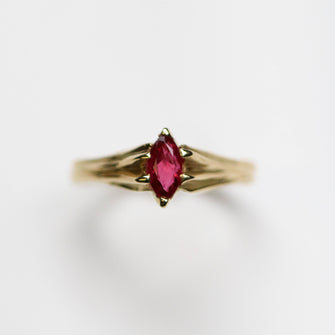 Forest 18ct Gold Ruby Ring