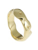 Carved Medium Ring in 9ct or 18ct Yellow, White, Rose Gold
