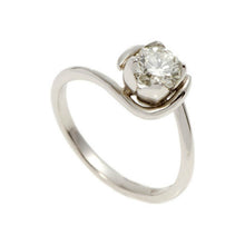 Tulip Platinum 0.50pt Diamond Solitaire Engagement Ring