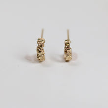 Luna 9ct Yellow Gold Small Hoops