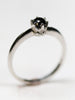 Collette Platinum .50pt Black Diamond Ring