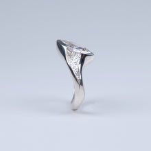 Libertine Silver Ring with Marquise Cubic Zirconia
