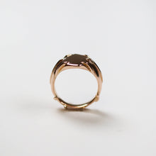 Entwine 18ct Rose Gold Signet Ring