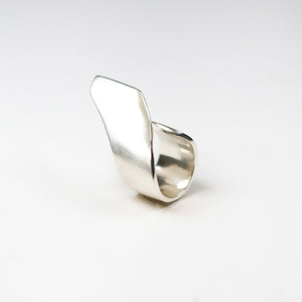 Finn Heavy Open Silver Ring