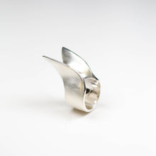 Finn Silver Heavy Double Ring