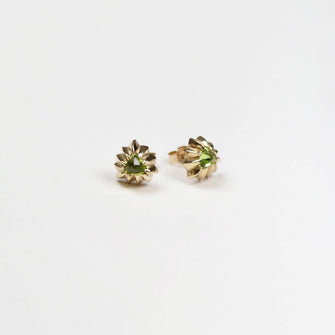 Forest 9ct Gold Peridot Earrings