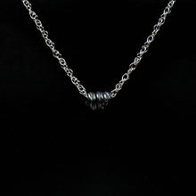 Forest Oxidised Curl Necklace