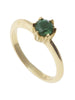 Collette 18ct Yellow Gold 0.50pt Emerald Ring