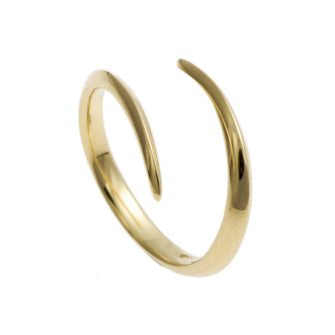 Triffid 18ct Gold Coil Wedding Ring