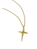 Entwine 18ct Yellow Gold Cross Necklace
