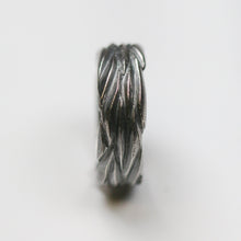 Forest Oxidised Silver 7.5mm Ring