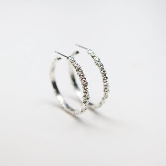 Luna Medium Hoop Earrings