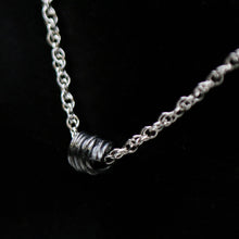 Forest Oxidised Curl Necklace