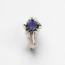 Forest Silver Iolite Ring