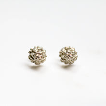 Cone Luna Silver Stud Earrings