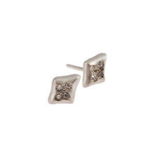 Triffid Platinum Diamond Ear Studs