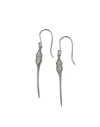 Triffid Silver Drops with Cubic Zirconia