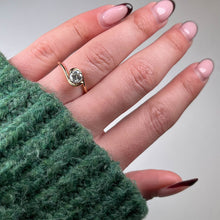 Tulip 18ct Rose Gold Solitaire With .42pt Diamond