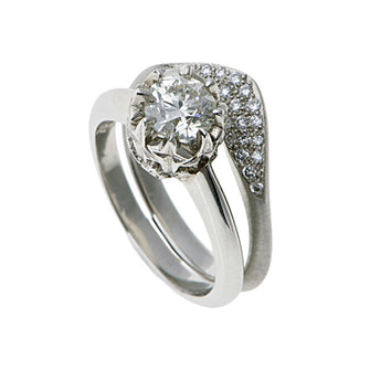 Collette Platinum 0.75pt Diamond Ring