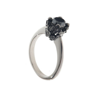 Collette Platinum 1ct Black Diamond Ring