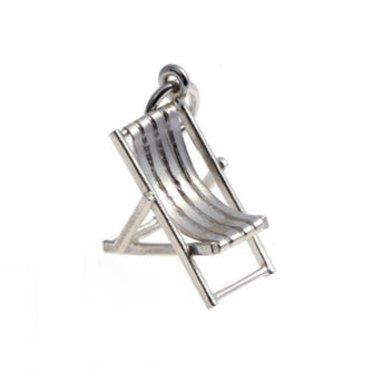 Brighton & Hove Silver Deckchair Silver Charm