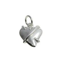 Entwine Silver Heart Charm