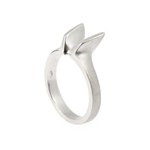 Finn Silver Double Finn Ring