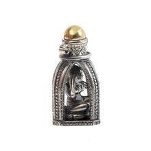 Silver Genie In A Bottle Charm