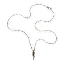 Triffid Silver Necklace with Cubic Zirconia