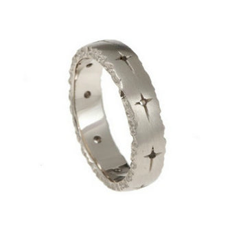 Trinity White Gold 5mm Ring