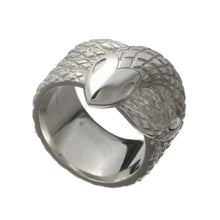 Hoye Division Silver Snake Ring